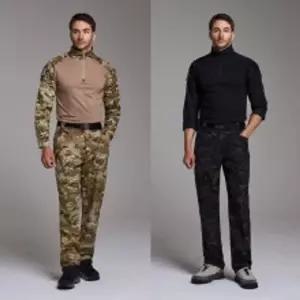 남자 컴뱃셔츠 택티컬 전술 티셔츠 바지 밀리터리 상하의세트 KSS1012-456 복장 패션 세트