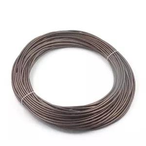 갈색 연질 분재 철사 와이어 3mm 1롤 1Kg 용와이어 용철사 원예용 알루미늄용 화분용