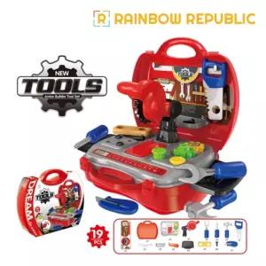 드림 공구놀이 가방세트 19pcs완구 장난감 아동 유아 박스 역할