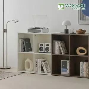 [신세계라이브쇼핑][착불] 우아미 모노 마듀 낮은 거실 파티션 책장 2단 800