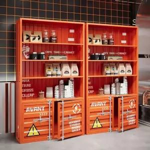 화장품 캐비닛 매대 수납함 향수 랙 전시대 산업용