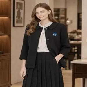 [마르조][마르조][3종] ICN라운드넥 8부 스판자켓_RDSFJ033