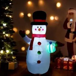 대형 크리스마스 눈사람 장식 야외용 크리스마스 에어 벌룬 포토존