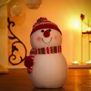 눈사람 크리스마스 장식 식인형 실내 크리스마스 소품 인테리어