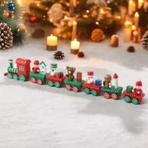 성탄절 크리스마스 장식 기차 크리스마스 소품 테이블 데코