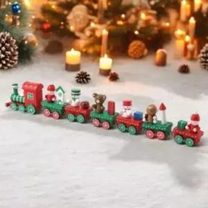 성탄절 크리스마스 장식 기차 크리스마스 소품 테이블 데코