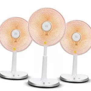 안전 선풍기형 전기 히터 스탠드형 전기 스토브 사무실 회전