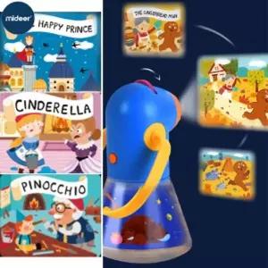 MIDEER 12가지명작동화 프로젝트시리즈 (KCT7026 제품 자체적으로 소리나는 아님)12가지 스토리북토치 어린