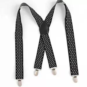 4클립 멜빵 서스펜더 멜빵버클 멜빵벨트 작업멜빵