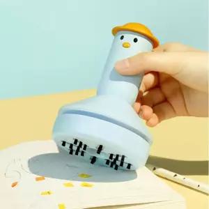 컴팩드 사이즈 흡입 원터치 오리 데스트탑 청소기학교 진공 지우개가루 자동차용품 차량 용진공 책상 미니