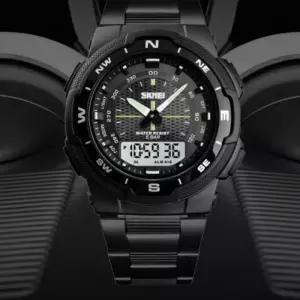 손목시계 디지털 전자 남성 군인 러닝 운동 학생 패션 LED 디지탈