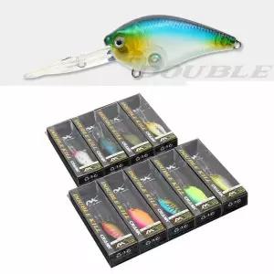 민물 베스 루어 미끼 트레블훅 크랭크 리트리브용