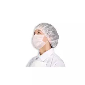 CQ 30g 일회용 부직포 헤드캡 머리망 100개입실험실 실모자 위생 산업용 용품 헤드 머리 방진 공장
