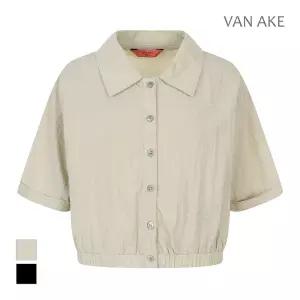 [반에이크] 카라 반팔크롭셔츠_VB46BLMD91Z