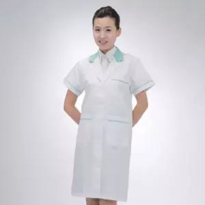 여성 반팔 영양사가운 위생 실험실 실습복 연피부관리실 관리사 연구실 한의사 실습실 미용사 랩실 물리치