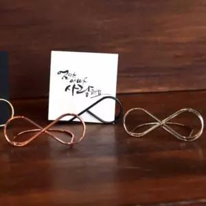 화분 카드픽 7cm 10개 종이홀더 명함꽂이철제걸이 화훼용품 인테리어소품 원예 메모 카페 거치대