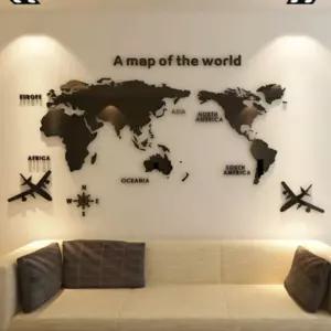 대형 아크릴 3D 세계 지도