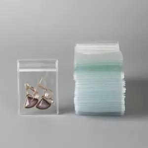 두꺼운포장봉투 간식 폴리백 스크래치방지 산화 다회용지퍼백 8x6cm 100P백 지퍼백 백케이스 악세사리보관