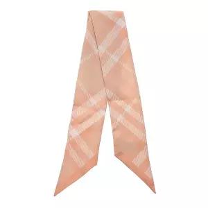 [버버리] 여성 스키니 체크 실크 스카프 8083299 SS LG VTG RVS SILK SY A4470