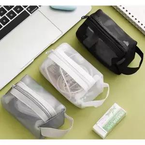 미니 다용도 메쉬 유치원양치컵파우치 어린이집방수파우치