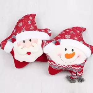 TBZ 크리스마스 파티장식 인테리어 캐릭터쿠션 침대쿠션