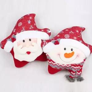 TBZ 크리스마스 파티장식 인테리어 캐릭터쿠션 침대쿠션