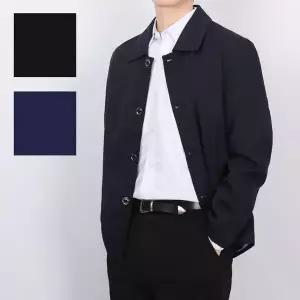 [하프클럽/]남성 트렌치 하프코트 간절기 점퍼 ON-JUA-QWFN0XI1