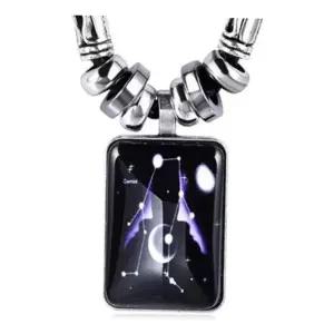 목걸이 행운 크리스탈 쌍둥이자리 별자리우정선물 쥬얼리 커플 패션