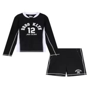 NBA 남아 반집업 래시 세트 블랙 K252ST710P19_US