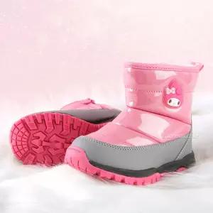 마이멜로디 코지 부츠아동 유아 캐릭터신발 털부츠 방한용품 패딩 어몽어스 양털 겨울