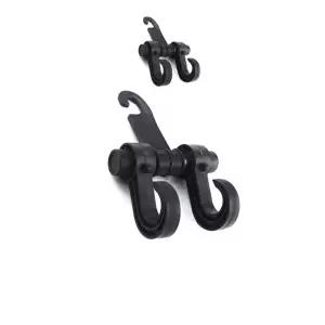 차량에 가방 및 비닐봉지를 걸어두기 좋은 고리 X 2개시트후크 용후크 앞좌석 시장이 바구니 자동차 헤드레