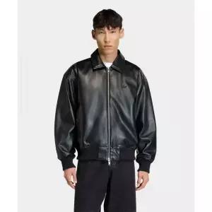 ADIDAS 프리미엄 에센셜 플레더 봄버 재킷 - 블랙 / KD2943 KD2943