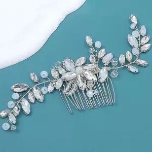 웨딩헤어장식 한복머리장신구 여성 결혼 웨딩헤어코사지