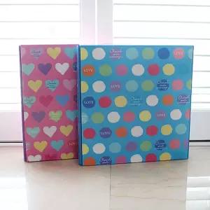 흑대지 30매 양장 앨범 핑크 빅드림가정용 용포토 가족 사진 다용도 사진첩 사진용