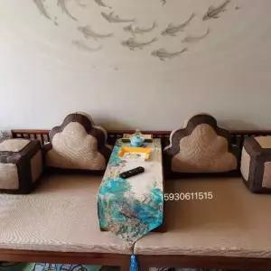 전통 보료 쿠션 부모님 비단 예단 매트리스 황실 소파