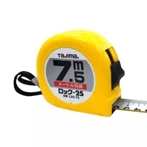 타지마 자동 줄자 L25-75 7.5M 측정 작업용 사무용 측정용 공업용 다용도 용자