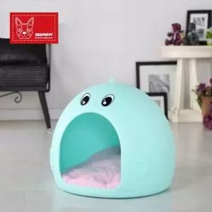 프리티 해피하우스 방석별도동물숨숨집 펫하우스 반려 강아지 용품 동물