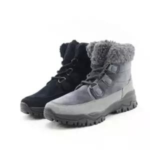 리언 여성 부츠 겨울 방한화 여자 앵클 앵글 2색 방한털 퍼부츠 예쁜 따뜻한 둥근코