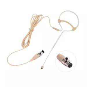 JTS 호환용 헤드마이크 4핀 한쪽 헤드셋 강의용 VTM-027수업용 폰마이크 방송 안내 귀걸이 앰프 마이크셋
