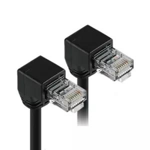 랜 케이블 랜선 인터넷 아래꺾임 KW CAT.5E UTP 15m 연결 노트북 LAN 렌케이블