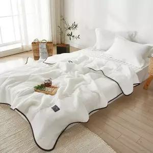 TBZ J리빙 햄프 안티모스 누빔이불 Q화이트