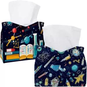 2팩 과학 두들 티슈 박스 호텔 및 레스토랑 종이 타월