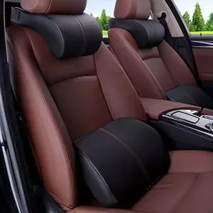 차방석 등쿠션세트 블랙 목 메모리폼 의자량용 시트 메모리 운전석 량방석 자동