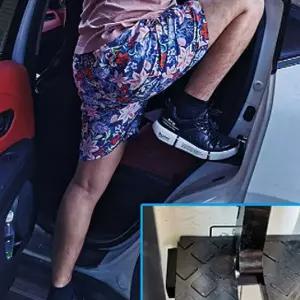 [콩심팥심]차량스티커 어린이 발판 보조사이드 차량데칼 차