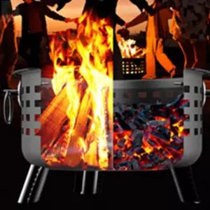 산프로컬렉션 불멍 화로대 65CMX65CM 캠핑BBQ원형화로대