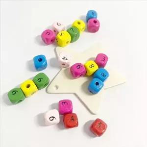 [콩심팥심]opp타입 만들기 공예 부자재 나무 비즈 숫자 활용 재료