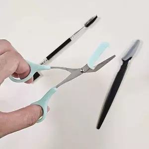 눈썹 정리 세트 3종 아이브로우 트리밍 세트 미용용품 세트