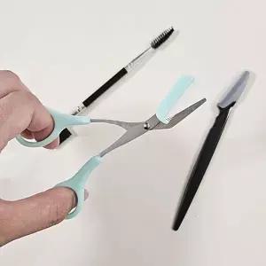 [콩심팥심]눈썹 정리 세트 3종 아이브로우 트리밍 세트 미용용품 세트