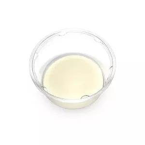 [콩심팥심]아이보리 원형 플라스틱 용기 아크릴뚜껑 바닥재 세트 다양한