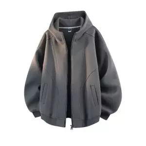 슬램덩크 남사친 캐주얼 봄 가을 맨투맨 후드 가디건 솔리드 상의 집업 카디건 HO3